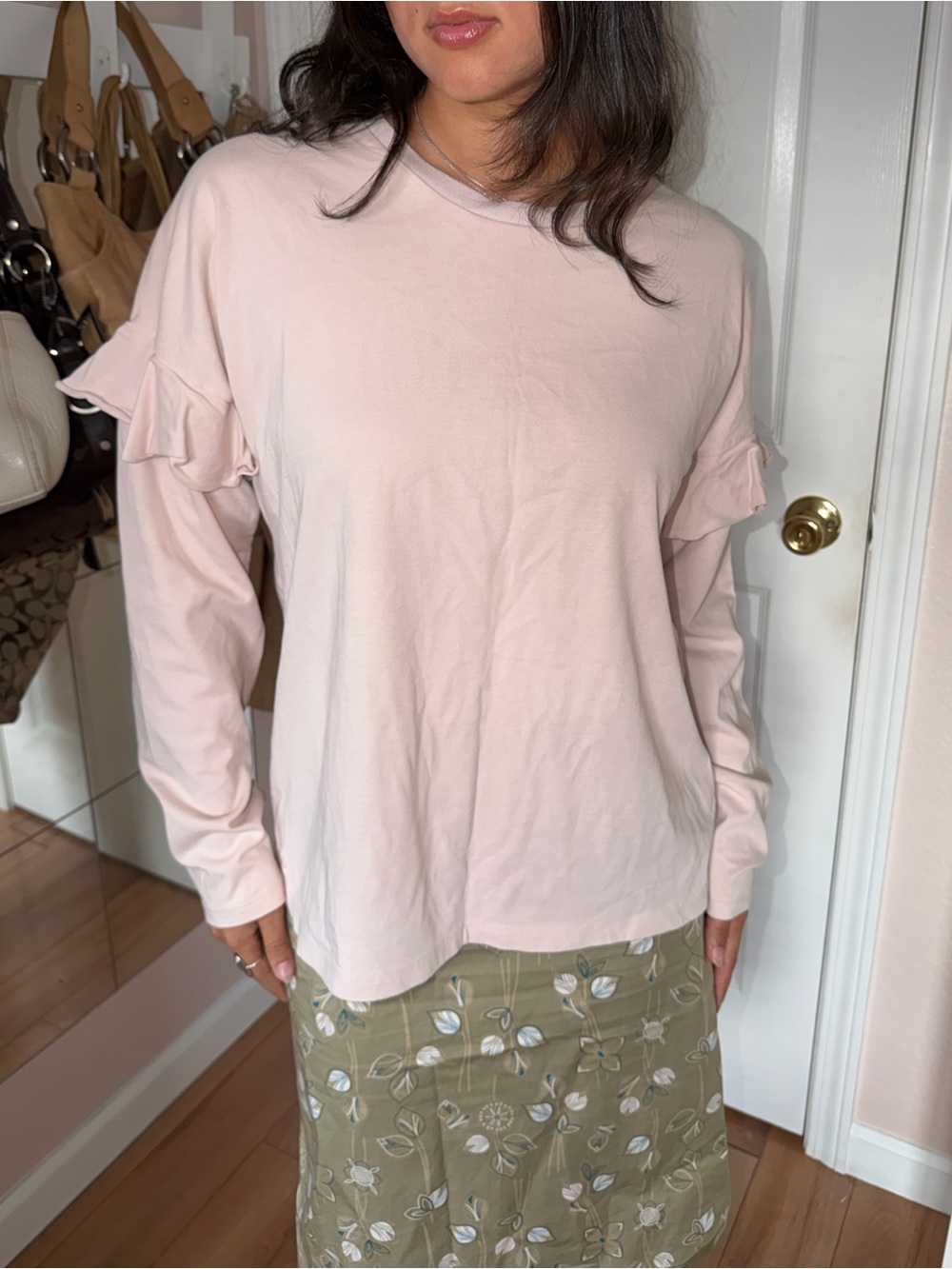 Ralph Lauren blush pink long sleeve